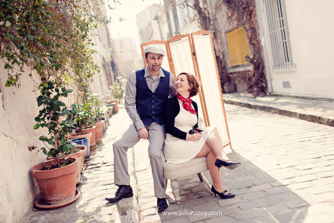 Séance photos couple mise en scène, Paris (75) : Sandra & Julien_2