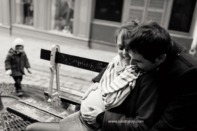 Séance photos femme enceinte et famille, Paris (75) : Laure et ses deux hommes_5