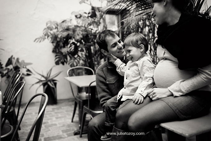 Séance photos femme enceinte et famille, Paris (75) : Laure et ses deux hommes_15