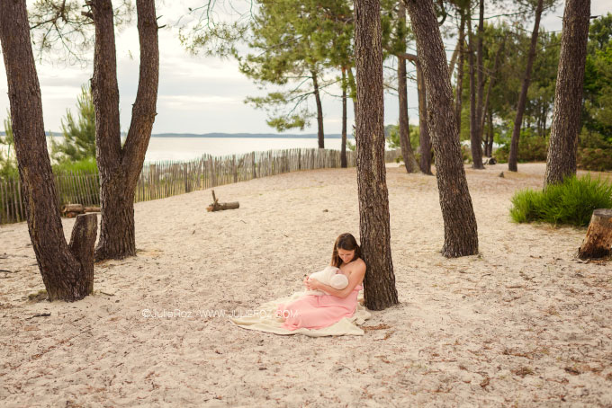 Photo bébé bassin d’Arcachon, photographe spécialiste bébé : Thaïs_1