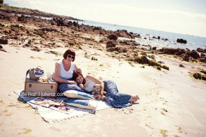 Séance photos mère-fille Bretagne, Julie Roz’ photographe_4
