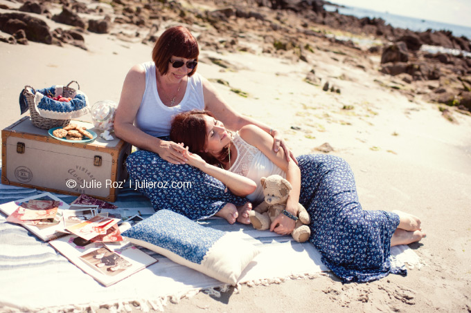 Séance photos mère-fille Bretagne, Julie Roz’ photographe_5