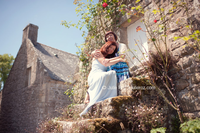 Séance photos mère-fille Bretagne, Julie Roz’ photographe_16